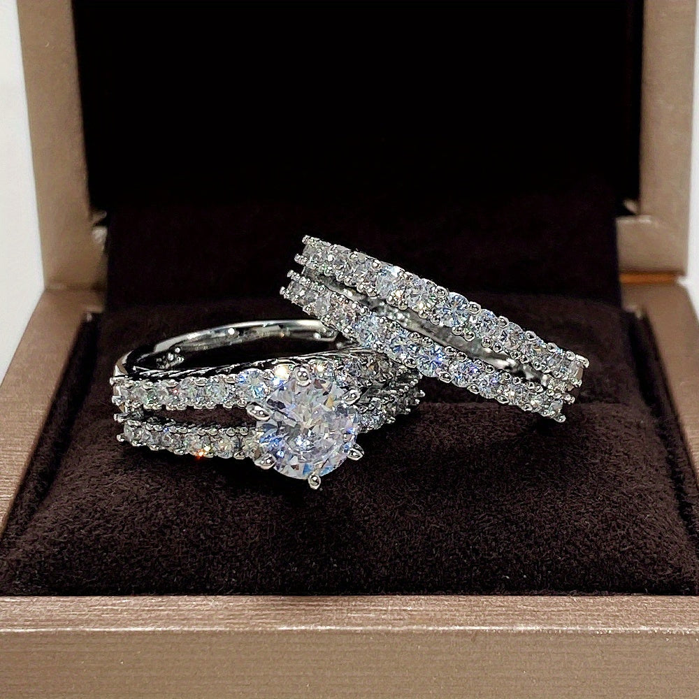 Zircon Bridal Rings