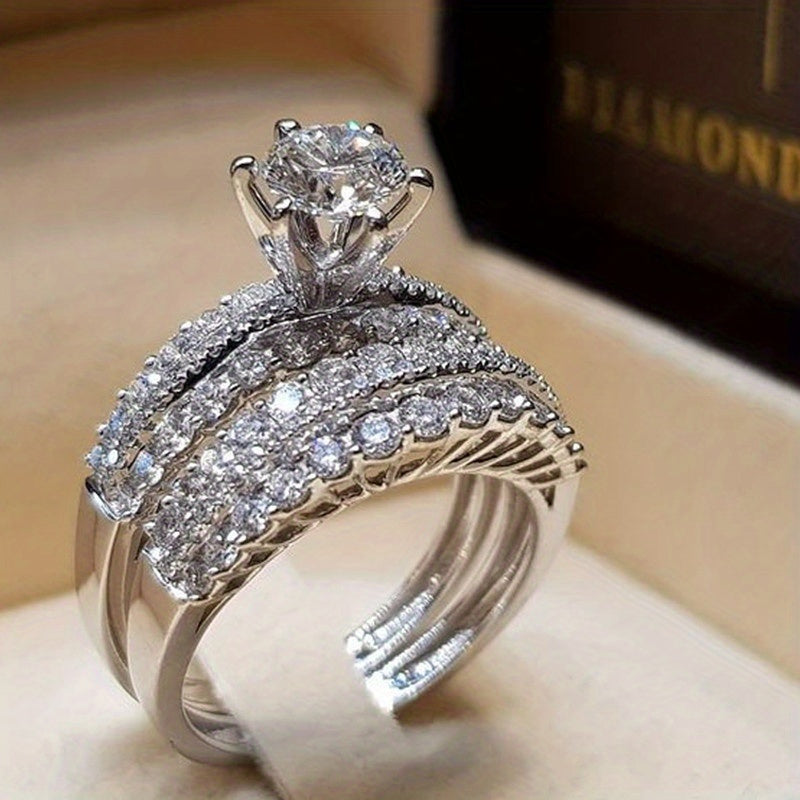 Zircon Bridal Rings