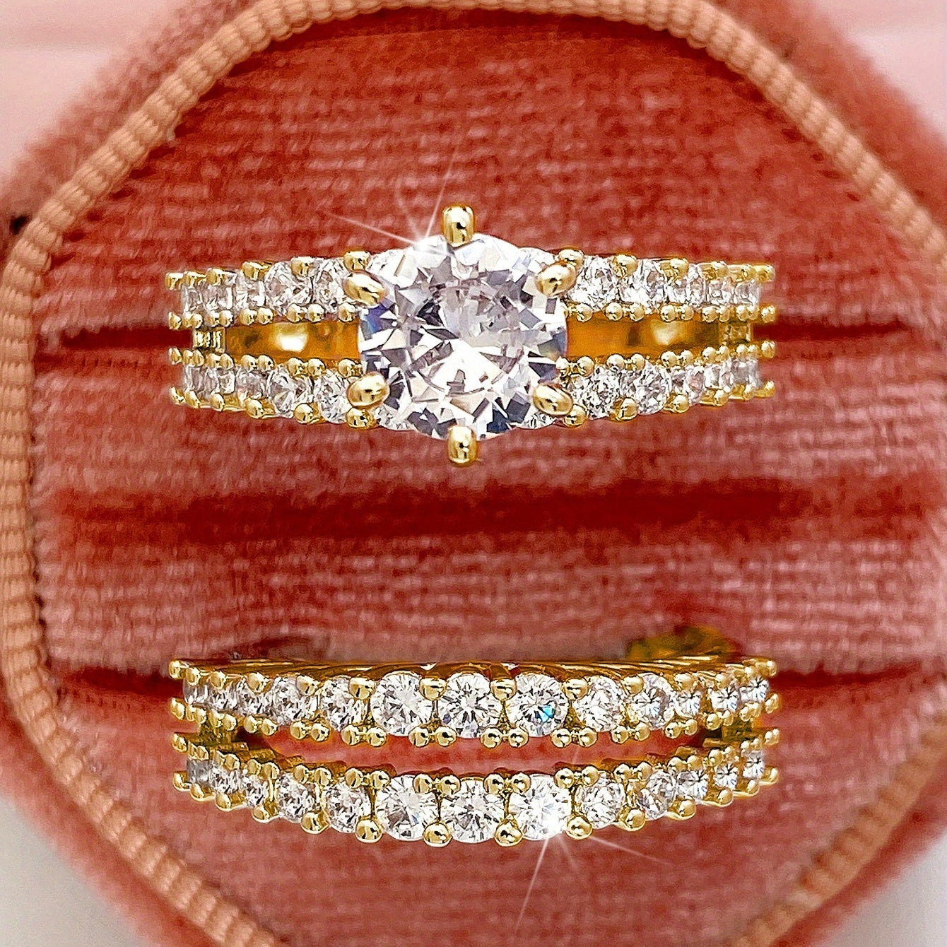 Zircon Bridal Rings