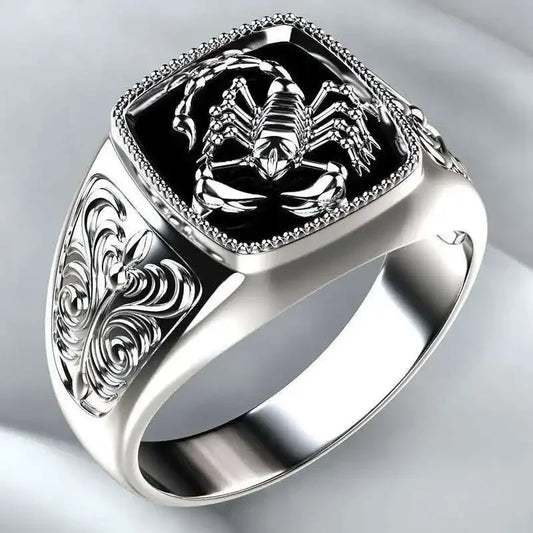 Oveep Viking Nordic Mythology Giant Wolf Men’s Ring