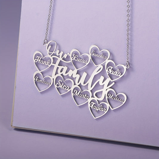 Customizable Family Tree Necklace, Perfect for Special Occasions